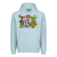 Blue Mist fat tuesday Premium Hoodie - FaDigitalArtStudio