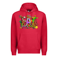 Cardinal fat tuesday Premium Hoodie - FaDigitalArtStudio