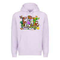 Lilac fat tuesday Premium Hoodie - FaDigitalArtStudio