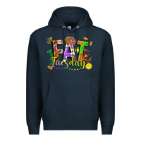 Navy fat tuesday Premium Hoodie - FaDigitalArtStudio