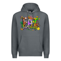 Rock fat tuesday Premium Hoodie - FaDigitalArtStudio