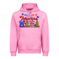Fuchsia Pink American mama Urban Hoodie - Neo Western