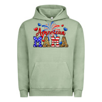 Pigment Oil Green American mama Urban Hoodie - Neo Western