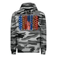 Slate Camo Back to blue brushstroke 4th of july Premium Hoodie - CowGirlArtShop