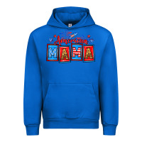 Cobalt American mama Urban Hoodie - Neo Western