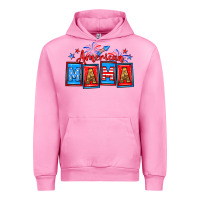 Fuchsia Pink American mama Urban Hoodie - Neo Western