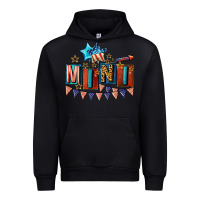 Black American Mini 4th of july Urban Hoodie - CowGirlArtShop