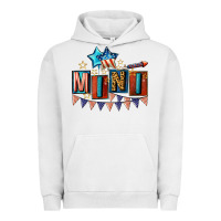 Pigment Lunar Rock American Mini 4th of july Urban Hoodie - CowGirlArtShop