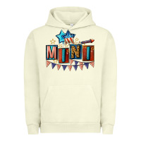 Pigment Pistachio American Mini 4th of july Urban Hoodie - CowGirlArtShop