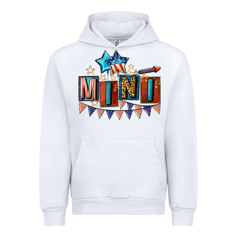 American Mini 4th Of July Urban Hoodie by CowGirlArtShop | Teevron