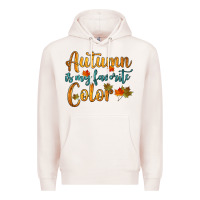 Pale Pink autumn is my favorite color Premium Hoodie - HRA Design Shop