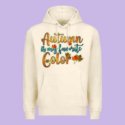 Autumn Is My Favorite Color Premium Hoodie Designed By Hra Design Shop