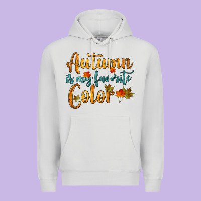 Autumn Is My Favorite Color Premium Hoodie Designed By Hra Design Shop