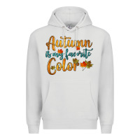 Dove Grey autumn is my favorite color Premium Hoodie - HRA Design Shop