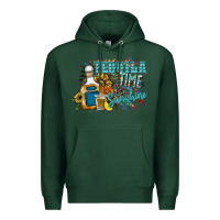 Sports Green tequila time & sunshine Premium Hoodie - SublimationCraftShop