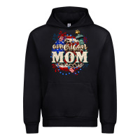 Black American Mom 4th of July Urban Hoodie - CowGirlArtShop