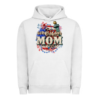 Pigment Lunar Rock American Mom 4th of July Urban Hoodie - CowGirlArtShop