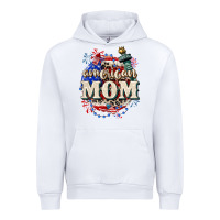 White American Mom 4th of July Urban Hoodie - CowGirlArtShop