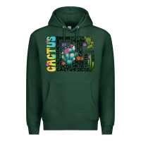 Sports Green cactus Premium Hoodie - CowhideDigitalArt