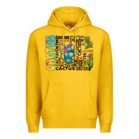 Lemon cactus Premium Hoodie - CowhideDigitalArt