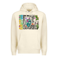Sandshell cactus Premium Hoodie - CowhideDigitalArt