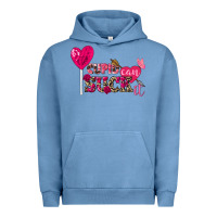 Pigment Pebble Blue cupid can suck it valentine's day Urban Hoodie - FaDigitalArtStudio