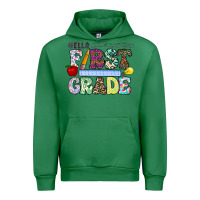 Emerald hellofirstgrade Urban Hoodie - CowhideDigitalArt