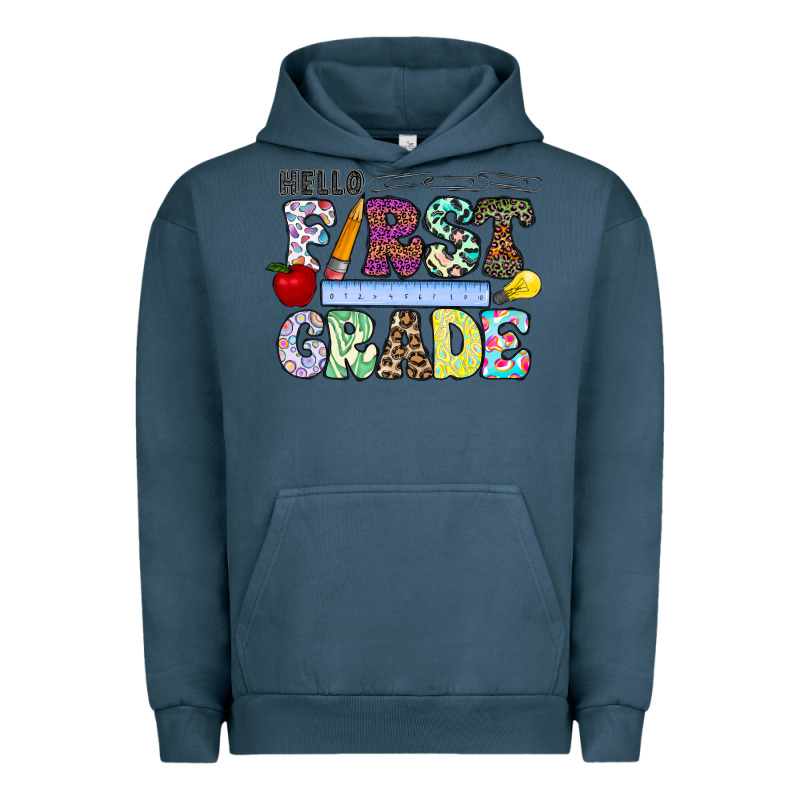 Hellofirstgrade Urban Hoodie by CowhideDigitalArt | Teevron
