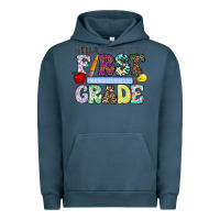 Pigment Midnight Navy hellofirstgrade Urban Hoodie - CowhideDigitalArt