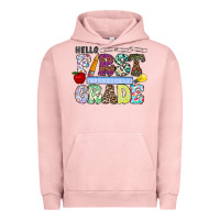 Pigment Salmon hellofirstgrade Urban Hoodie - CowhideDigitalArt