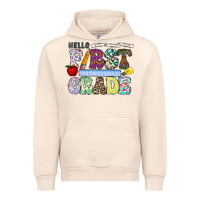 Sandshell hellofirstgrade Urban Hoodie - CowhideDigitalArt