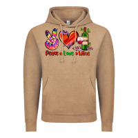 Vintage Coffee peace love wine Vintage Hoodie - AdoDesignShop