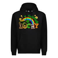 Black feeling lucky Premium Hoodie - FaDigitalArtStudio
