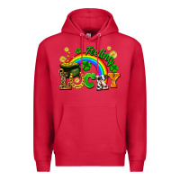 Cardinal feeling lucky Premium Hoodie - FaDigitalArtStudio