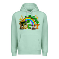 Seafoam feeling lucky Premium Hoodie - FaDigitalArtStudio