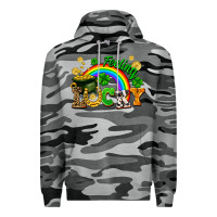 Slate Camo feeling lucky Premium Hoodie - FaDigitalArtStudio