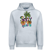 Heather Grey salty beach Urban Hoodie - SublimationCraftShop