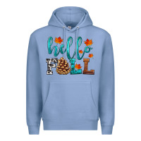 Colony Blue hello fall Premium Hoodie - HRA Design Shop