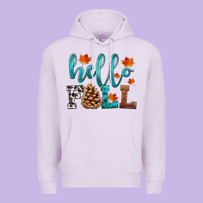 Hello Fall Premium Hoodie Designed By Hra Design Shop