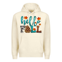 Sandshell hello fall Premium Hoodie - HRA Design Shop