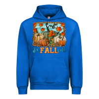 Cobalt it's fall y'all Urban Hoodie - HRA Design Shop