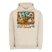 Pigment French Oak it's fall y'all Urban Hoodie - HRA Design Shop