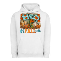 Pigment Lunar Rock it's fall y'all Urban Hoodie - HRA Design Shop