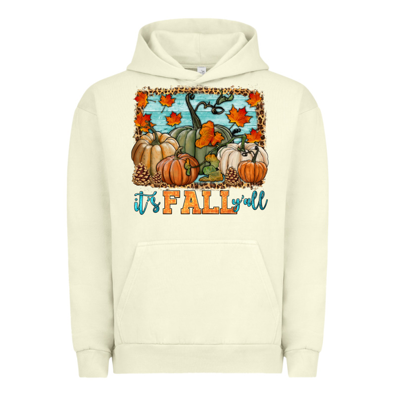 It's Fall Y'all Urban Hoodie by HRA Design Shop | Teevron