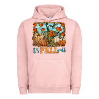 Pigment Salmon it's fall y'all Urban Hoodie - HRA Design Shop