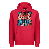 Cardinal Boom bitch get out the way 4th of July Premium Hoodie - CowGirlArtShop