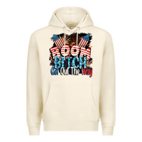 Tofu Boom bitch get out the way 4th of July Premium Hoodie - CowGirlArtShop