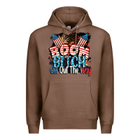 Chestnut Boom bitch get out the way 4th of July Premium Hoodie - CowGirlArtShop