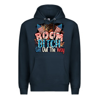 Navy Boom bitch get out the way 4th of July Premium Hoodie - CowGirlArtShop