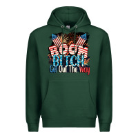 Sports Green Boom bitch get out the way 4th of July Premium Hoodie - CowGirlArtShop